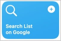 Search List on Google macOS Monterey shortcut for researchers