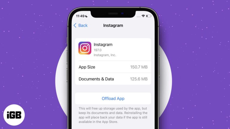 How to offload apps on iPhone and iPad.