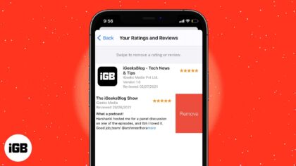 How to remove your ratings for apps from iphone and ipad