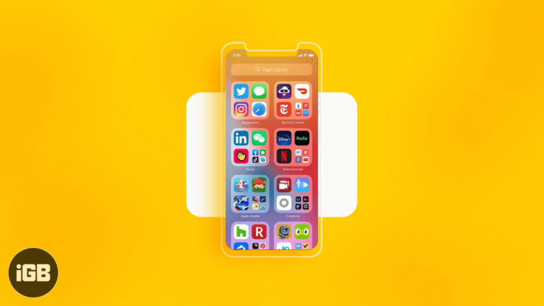 How to use iphone app library in ios 14