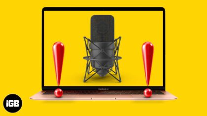 Mac microphone not working how to fix it