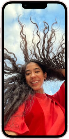 A mind boggling front camera in iPhone 13 mini