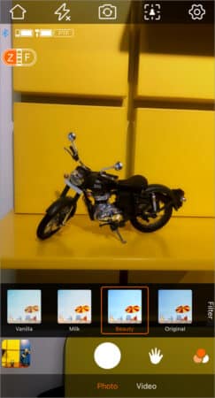 Photos and videos are stored on camera roll in hohem isteady v2 243x450 1