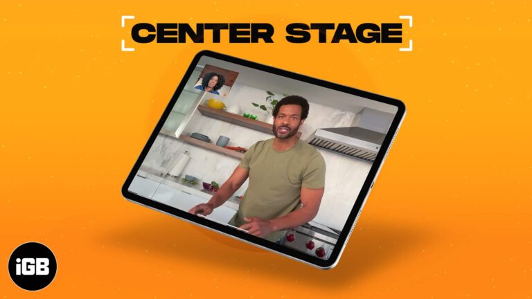 What is center stage on ipad pro 2021 and how it works