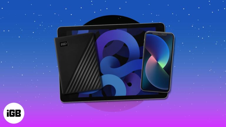 How to use external hard drives with iphone and ipad