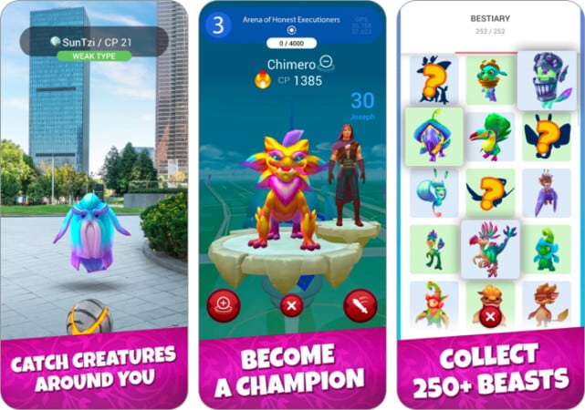 Draconius GO   Catch a Dragon Pokemon Go alternative for iOS