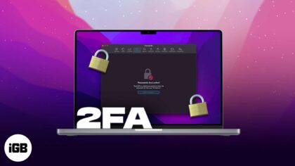 How to set up two factor authentication in macos monterey