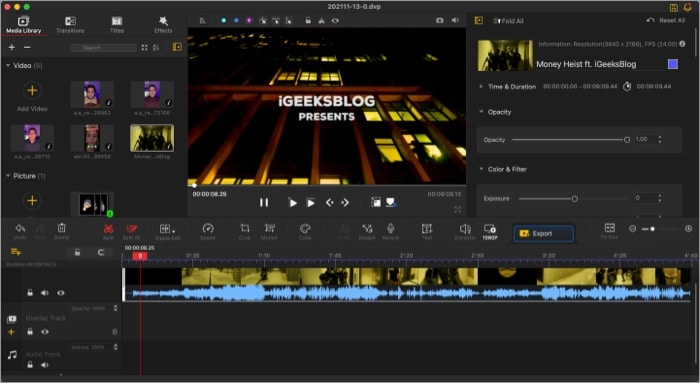videoproc vlogger has a beginner friendly ui