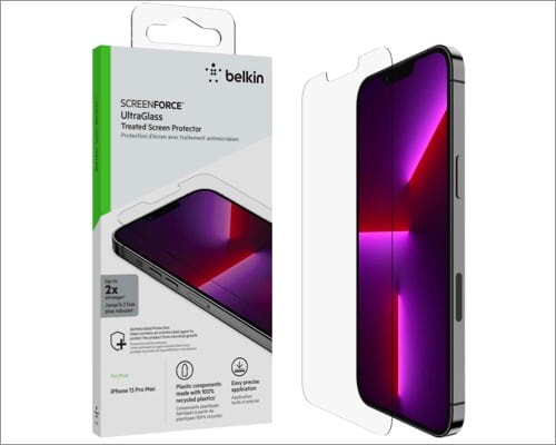 belkin iphone 13 pro max screen protector