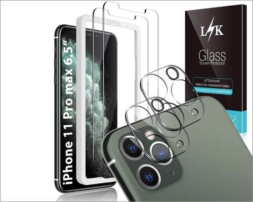 lk camera lens screen protector for iphone 11 11 pro and 11 pro max