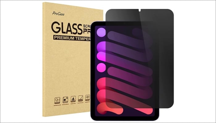 ProCase anti spy screen protector for iPad mini 6