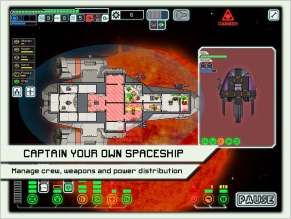 FTL  Faster Than Light console and PC game ported to iOS