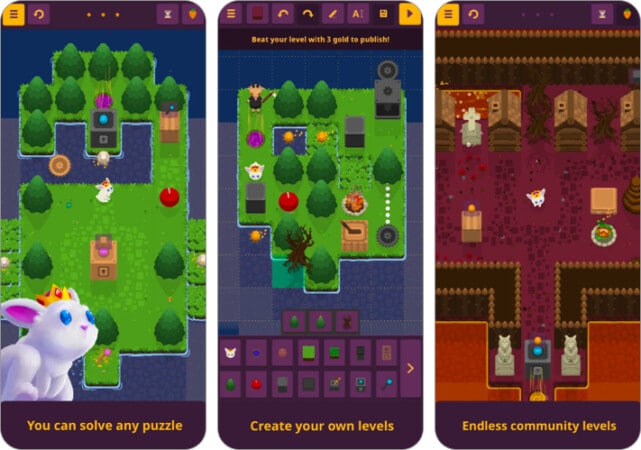 King Rabbit one handed game for iOS