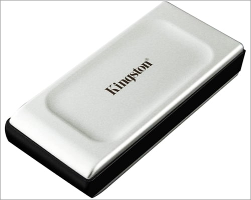 Kingston 1TB High Performance Portable SSD with USB C for Mac