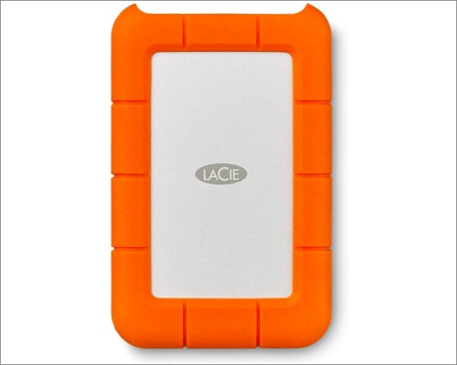 LaCie Rugged USB C 4TB External Hard Drive Portable HDD