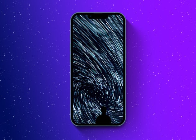 iPhone aesthetic galaxy wallpaper