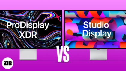 Apple studio display vs pro display xdr