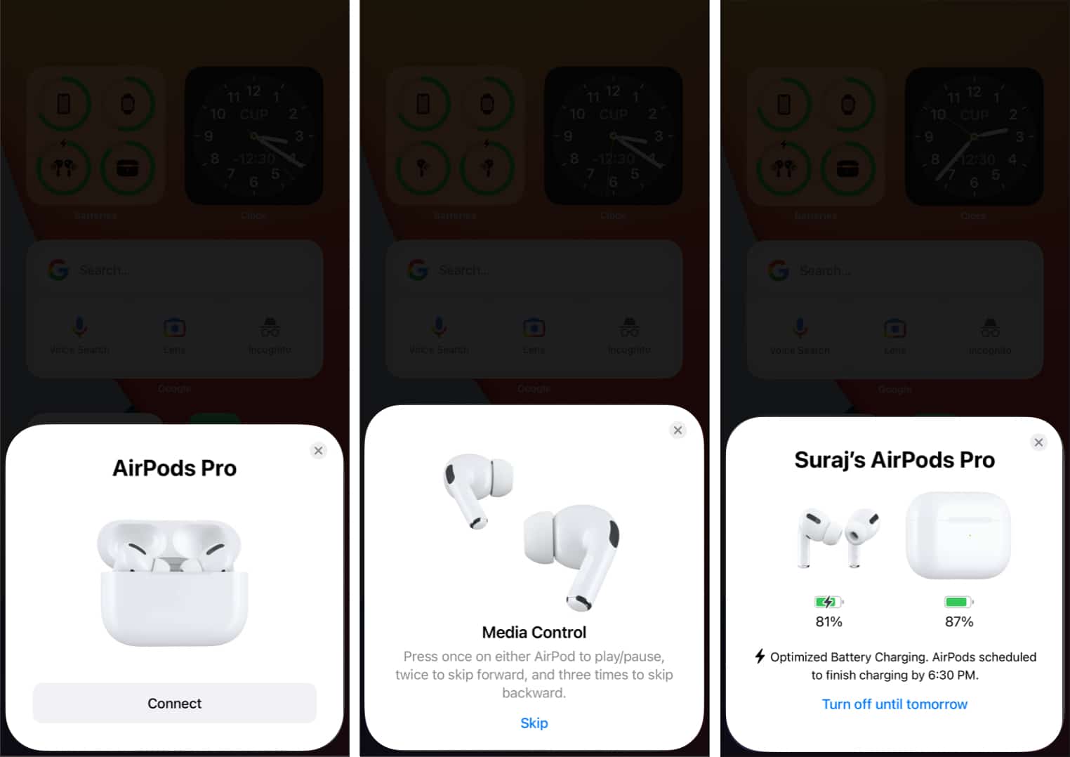 Re pair your AirPods with iPhone
