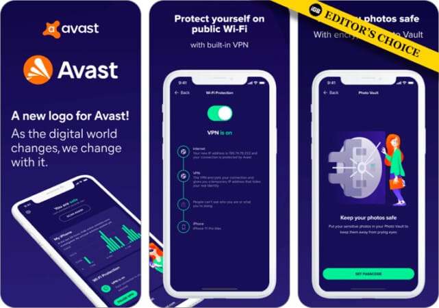 Avast Security  Privacy antivirus app for iPhone