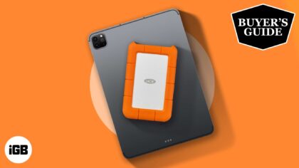 Best external hard drives for ipad