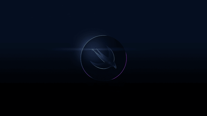 WWDC22 Dark Blue wallpaper for Mac