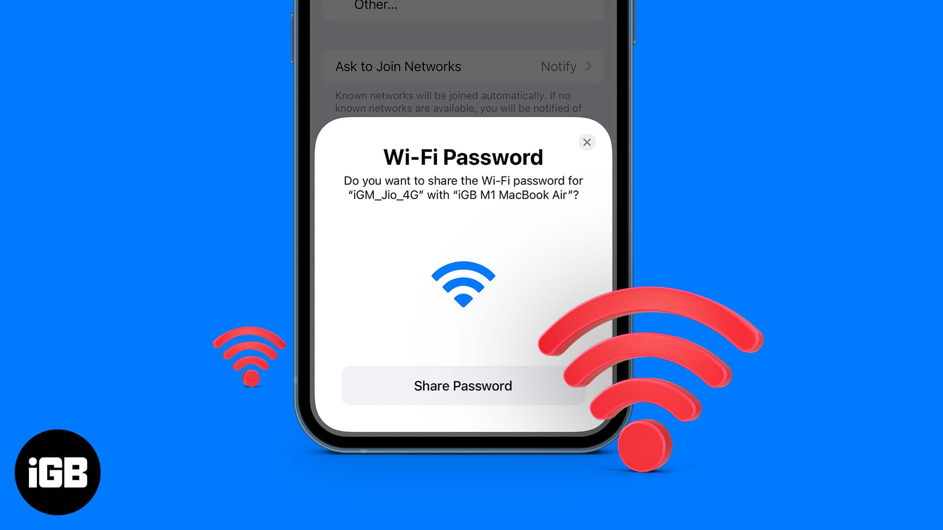 How to share wi fi passwords from iphone ipad and mac