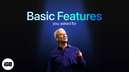 Features i wish apple would improve upon soon