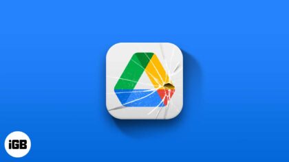 Google drive not syncing or working on iphone
