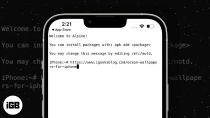 How to run a web server on iphone