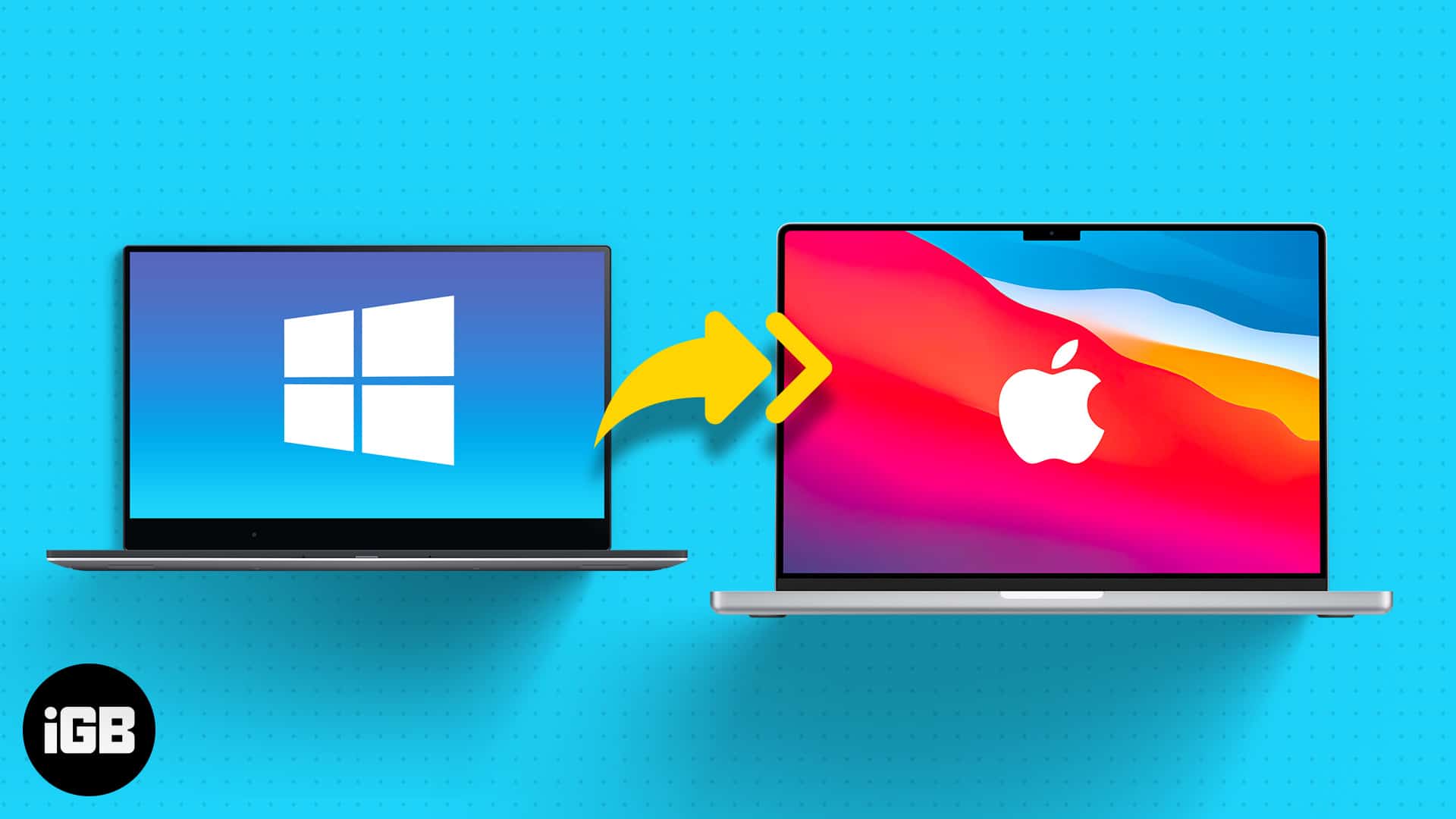 How to transfer data from your windows pc to a mac