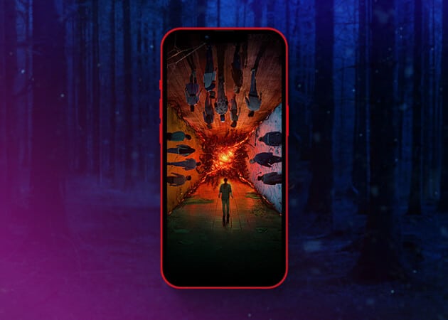 Vecna Stranger Things 4 iPhone wallpaper