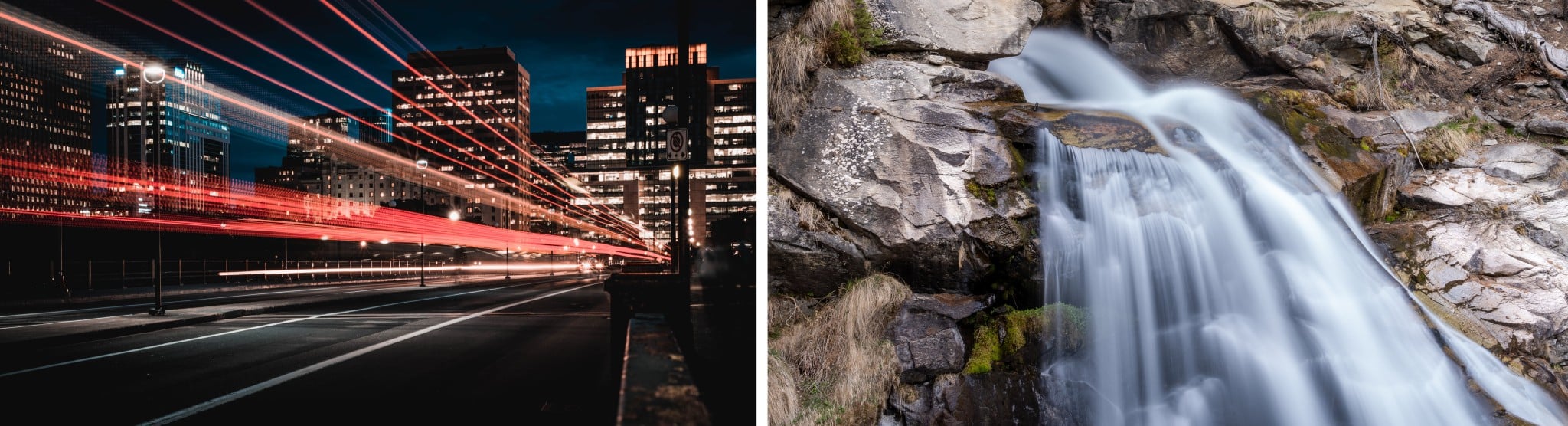What are long exposure photos