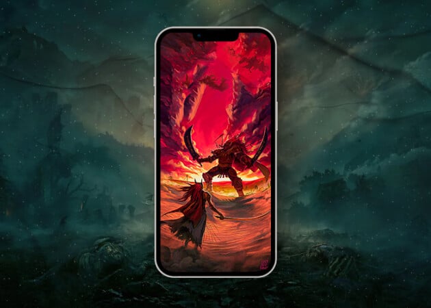 Demigod vs General iPhone wallpaper