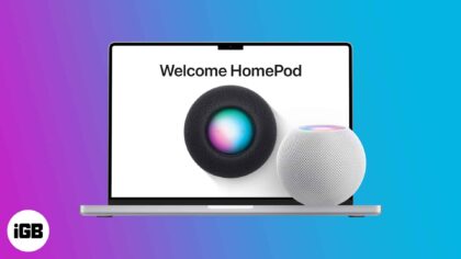 How to connect homepod seamlessly to mac