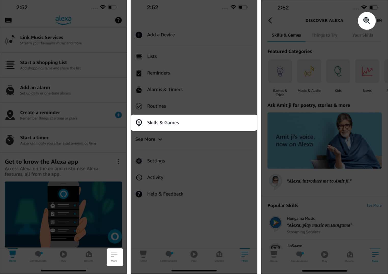 Search for Apple Music in Alexa speaker