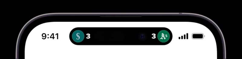 Keep updated in real time with iPhone 14 Dynamic Island