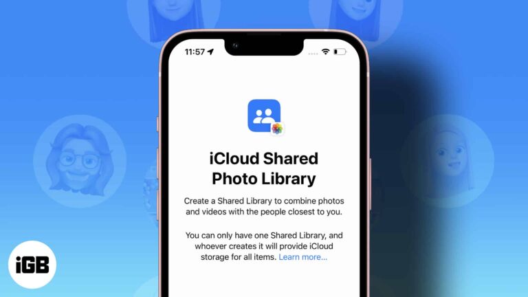 Create icloud shared library