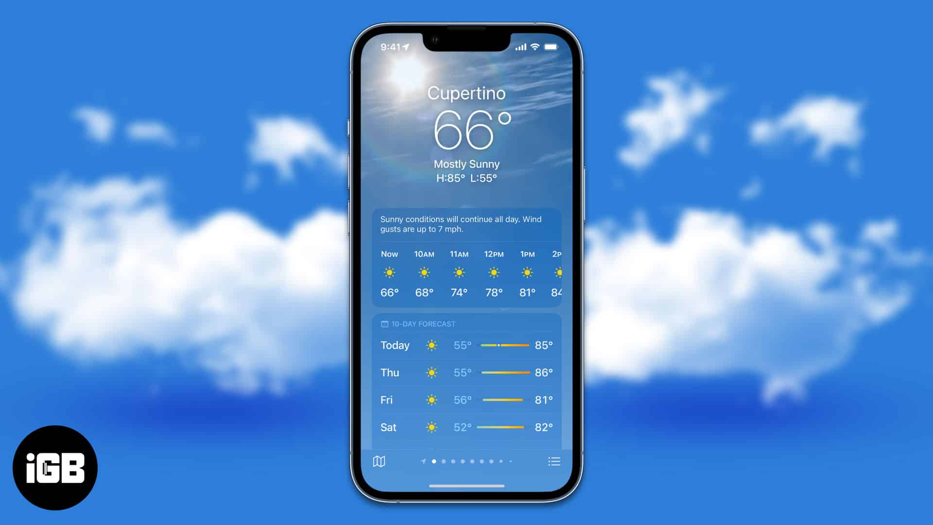 How to use weather app on iphone and ipad