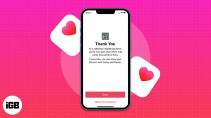 How to sign up as an organ donor on your iphone