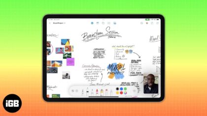 How to use freeform app on iphone and ipad