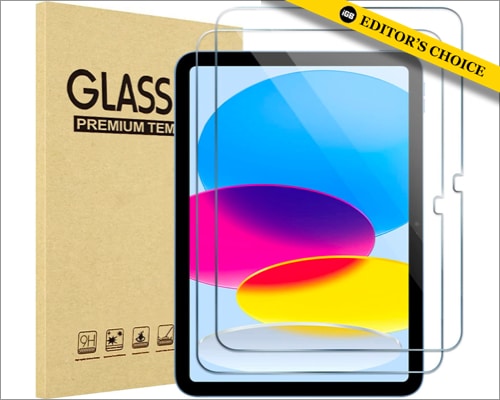 ProCase iPad 109 10th Generation 2022 screen protector