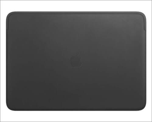 Apple 16 inch MacBook Pro Leather Sleeve