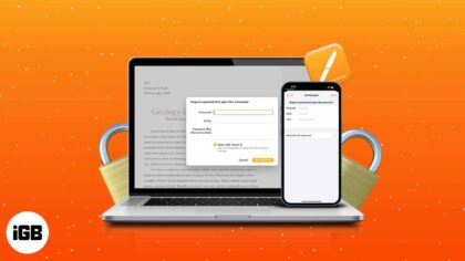 How to add a password to pages document on iphone ipad and mac