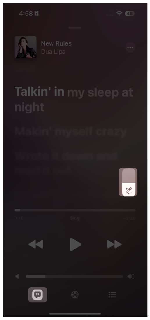 How to use Apple Music Sing karaoke feature in iOS 162