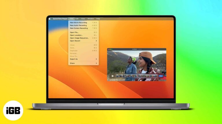 How to use quicktime player on macos ventura