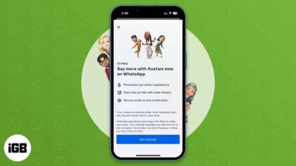 How to use whatsapp avatars on iphone