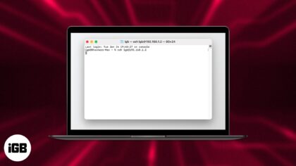 How to use ssh for secure connection on mac