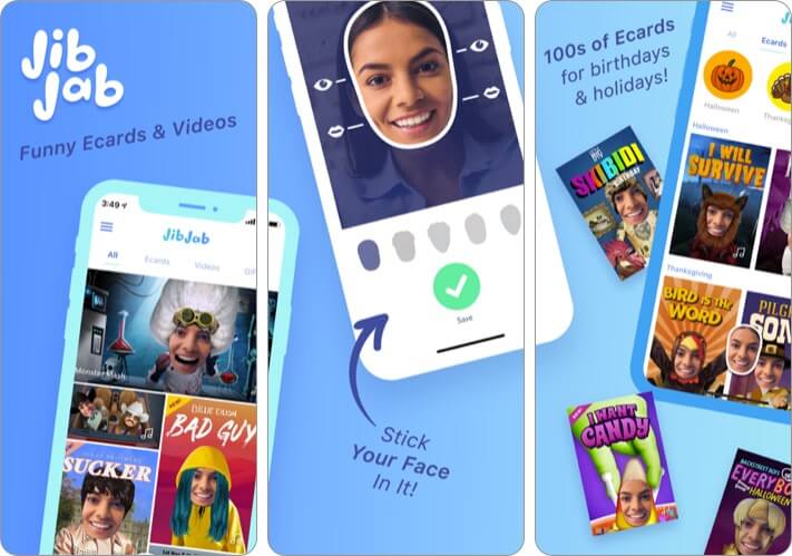 JibJab iPhone and iPad App Screenshot