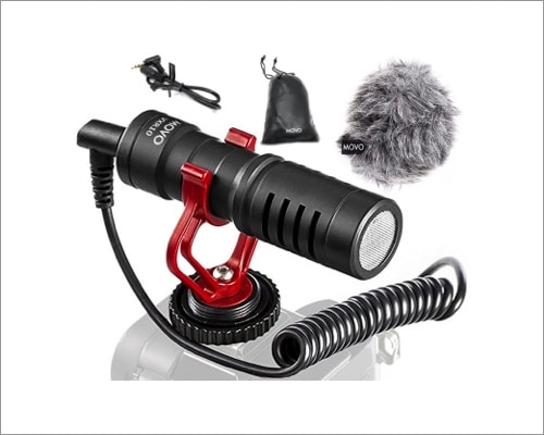 MOVO VXR10 video microphone   Best mic for iPhone videography