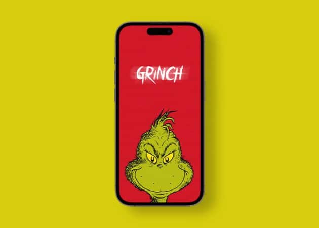 Smile animated Grinch wallpaper